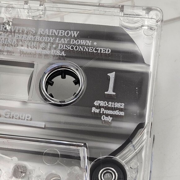 Pat Benatar Gravity's Rainbow Cassette 1993 Chrysalis Promotional 4PRO-21982 - Picture 5 of 5